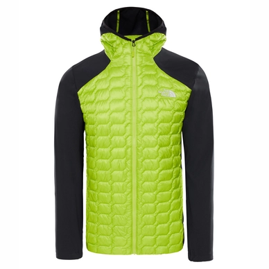 Veste The North Face Men New Thermoball Hybrid Hoodie Lime Green TNF Black