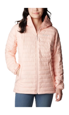 Jas Columbia Women Silver Falls Hooded Peach Blossom