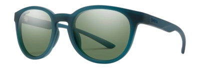 Lunettes de Soleil Smith Eastbank Core Matte Pacifique Cristal/ Polar Grey Green