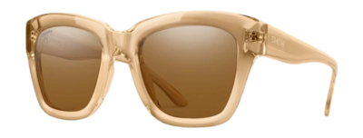 Zonnebril Smith Sway Champagne Crystal/ Chromapop Polar Brown