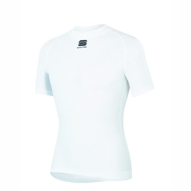 Ondershirt Sportful Men 2nd Skin X-Lite Shirt Sleeve White
