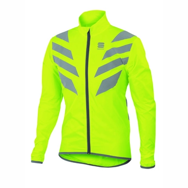 Fahrradjacke Sportful Reflex Jacket Yellow Fluo Herren