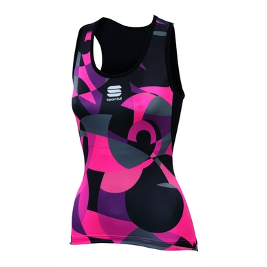Fietsshirt Sportful Women Primavera Top Black Pink