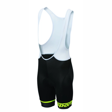 Fietsbroek Sportful Tour Kid Bibshort  Black Yellow Fluo
