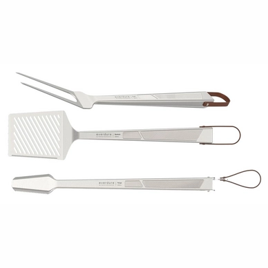 BBQ Toolkit Everdure Quantum Argent 3-pieces