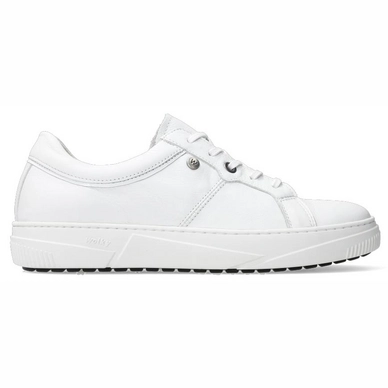 Sneaker Wolky Women Pull Savana Leather White
