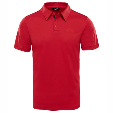 Polo Homme The North Face Menen Rage Red