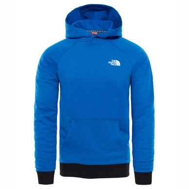 Trui The North Face Men Raglan Red Box Hoodie Turkish Sea