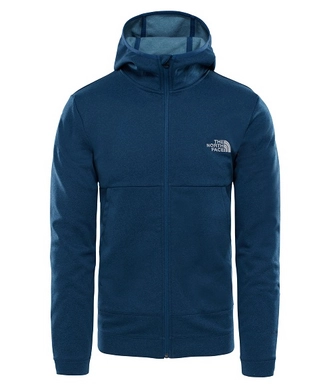 Vest The North Face Men Tech Full Zip Hood Blue Wing Teal