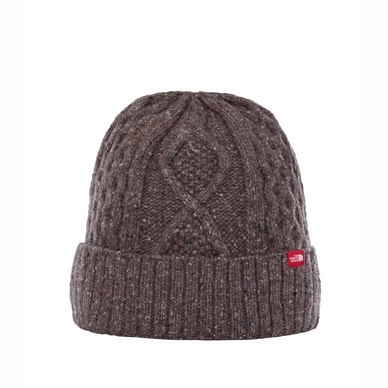 Bonnet The North Face Lambswool Lined Falcon Brown