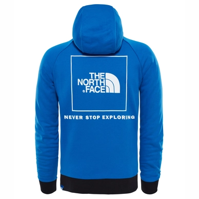 Trui The North Face Men Raglan Red Box Hoodie Turkish Sea