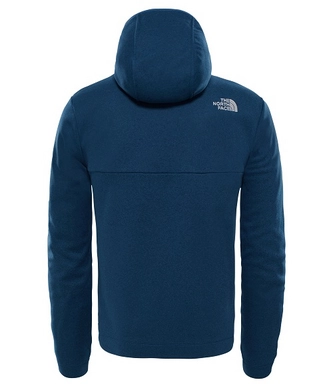 Vest The North Face Men Tech Full Zip Hood Blue Wing Teal