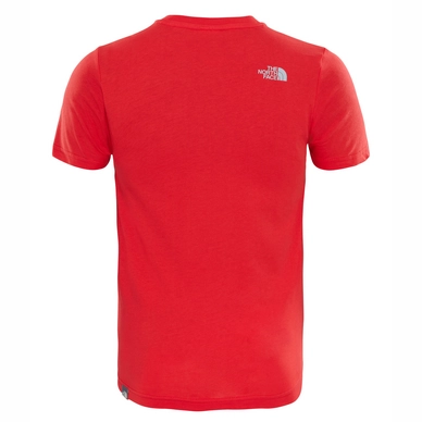 T-Shirt The North Face Youth Simple Dome TNF Red