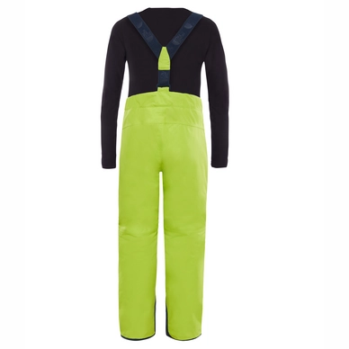 Ski Broek The North Face Youth Snow Suspender Plus Pant Lime Green