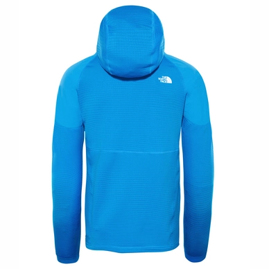 Jas The North Face Men Impendor Grid Hoodie Bomber Blue