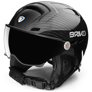 Skihelm Briko Lapillo Visor 2V N003 Black