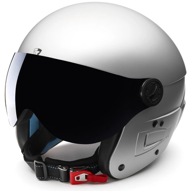 Skihelm Briko Vulcan Visor Light Grey Metal Matt