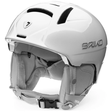 Skihelm Briko Perla Shiny Pearl White