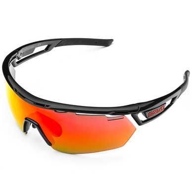 Zonnebril Briko Cyclope Black Shiny Orange