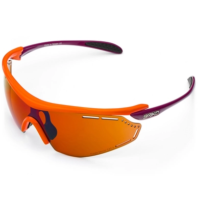 Zonnebril Briko Endure Pro Team 2 Lenses Orange Purp