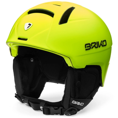 Skihelm Briko Canyon Matt Yellow Fluo