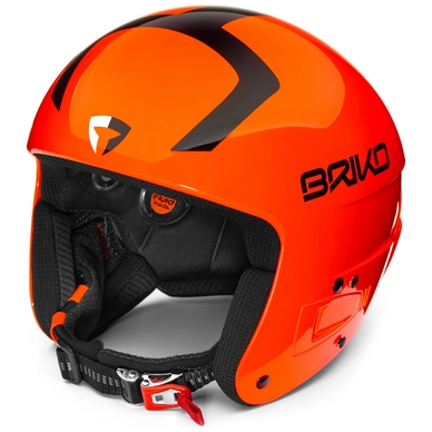 Skihelm Briko Vulcano Fis 6.8 Fluid Inside Orange Fluo Black