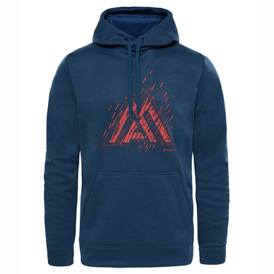 Trui The North Face Men Ma Graphic Surgent Hoodie Shady Blue Cordon Red