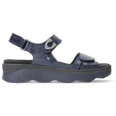 Sandaal Wolky Women Medusa Reflex leather Blue