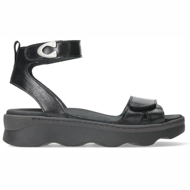 Sandaal Wolky Women Plata Reflex Leather Black
