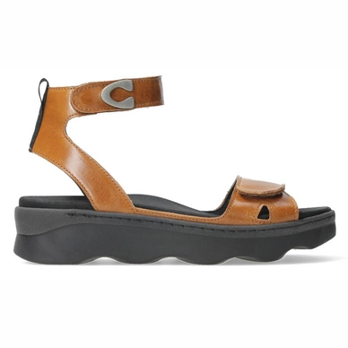 Sandaal Wolky Women Plata Reflex Leather Cognac