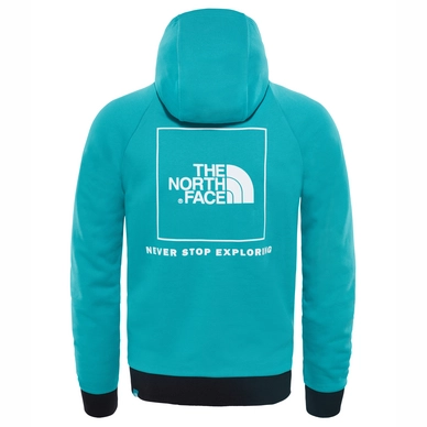 Trui The North Face Men Raglan Red Box Hoodie Porcelain Green
