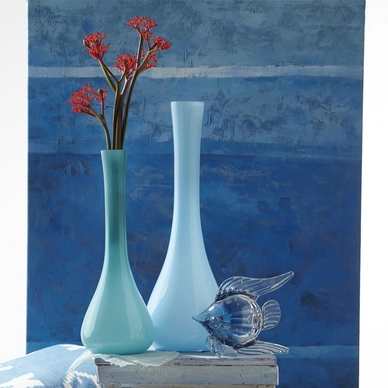 Vaas Leonardo Sacchetta 50 cm Blauw