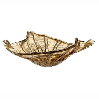 Schaal Leonardo Lido Shell Bowl 38 Amber