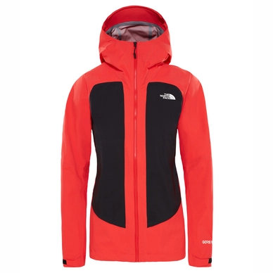 Jas The North Face Women Impendor Cknit Shell Juicy Red TNF Black