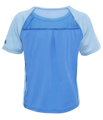 T-Shirt The North Face Women Motivation Stripe S/S Amparo Blue Heather