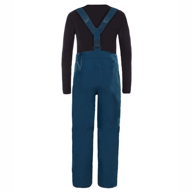 Ski Broek The North Face Youth Snow Suspender Plus Pant Blue Wing Teal