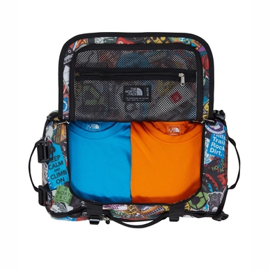 Reistas The North Face Base Camp Duffel XS TNF Red Stripe TNF Black XS
