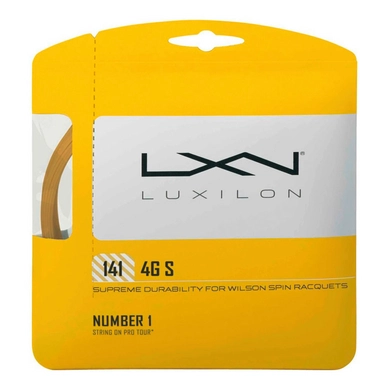 Tennissaite Luxilon 4G S Gold 1,41mm/12m