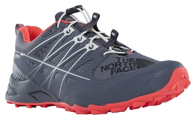 Trailrunning Schoen The North Face Women Ultra Mt II GTX Blackened Pearl Juicy Red