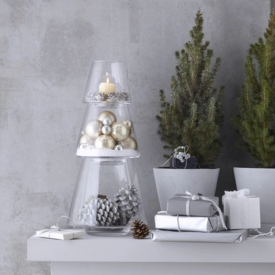 Windlicht Leonardo Natale Classico (Set van 3)