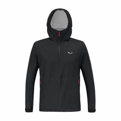 Regenjacke Salewa Puez Powertex Herren Black Out