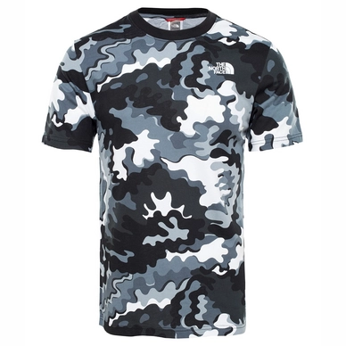 T-Shirt The North Face Men Red Box TNF Black Psychedelic