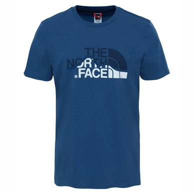 T-Shirt The North Face Men S S Mountain Line Tee Shady Blue
