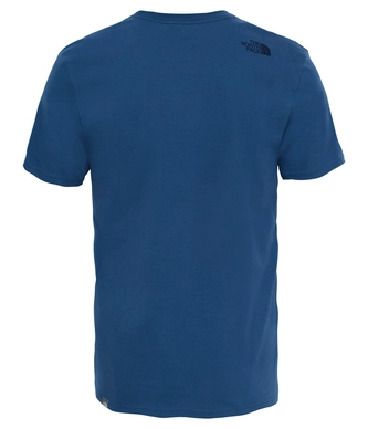 T-Shirt The North Face Men S S Mountain Line Tee Shady Blue