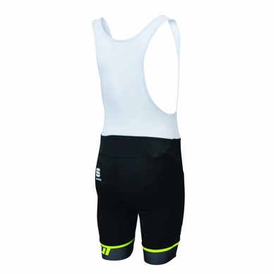 Fietsbroek Sportful Tour Kid Bibshort  Black Yellow Fluo