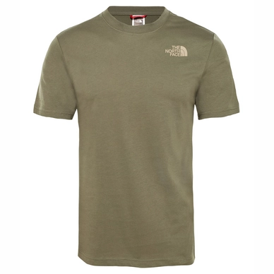 T-Shirt The North Face Homme Red Box New Taupe Green Kelp Tan