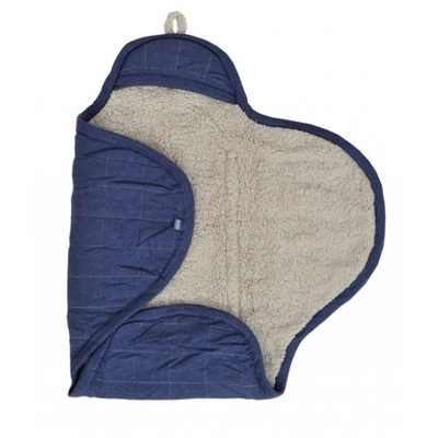 Wikkeldeken Jollein Jersey Donkerblauw