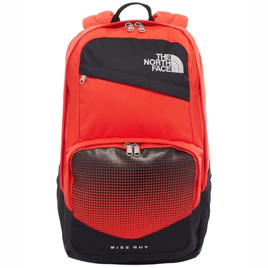 Daypack The North Face Wise Guy Fiery Red High Rise Grey