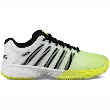 Chaussures de Tennis K Swiss Men Hypercourt EXP HB White Neon Yellow Black