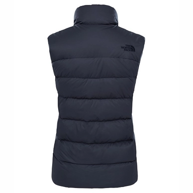 Bodywarmer The North Face Women Nuptse TNF Black Foil Grey